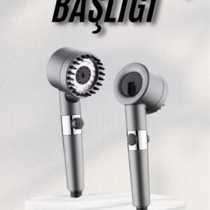 Masaj Etkili Turbolu Çok Fonksiyonlu Filtreli Duş Başlığı Yeni Nesil