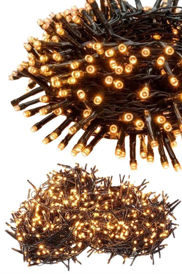 Led Işık Ağaç Süsleme Ampüllü Dekoratif Aydınlatma 10 Metre Gün Işığı - Görsel 3