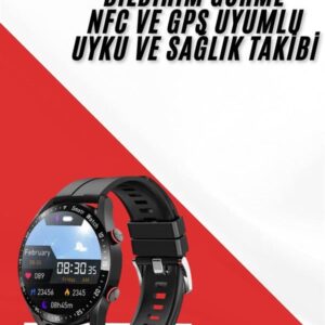 Yeni Nesil Akıllı Saat Arama Cevaplayan Uzun Pil Ömrü Müzik Dinleme