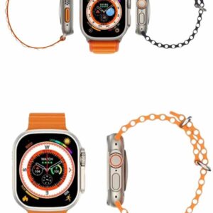 yeni nesil Akıllı Saat Android ve İOS Uyumlu 49 MM NFC Özelliği GPS Takibi