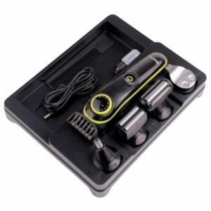 5 Başlıklı Şarjlı Tıraş Makinesi Kablosuz Saç Sakal Burun Tıraşına Uygun