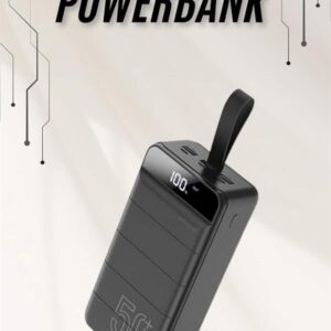 Powerbank Çoklu Şarj Girişi 50.000 Mah Taşınabilir Dijital Göstergeli