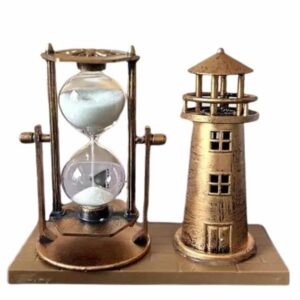 Eyfel Kulesi ve Deniz Feneri Dekoratif Masa Biblosu Hediyelik