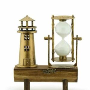 Eyfel Kulesi ve Deniz Feneri Dekoratif Masa Biblosu Hediyelik