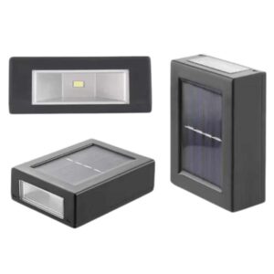 Solar Lamba Dekoratif Aplik Su Geçirmez Led Işıklı Duvar Lambası