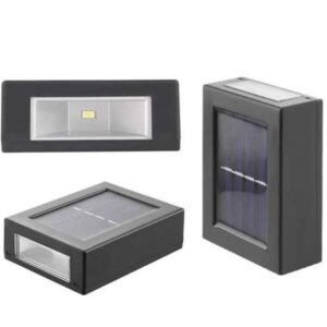 Dekoratif Duvar Lambası Solar Güneş Enerjili Bahçe Aydınlatması