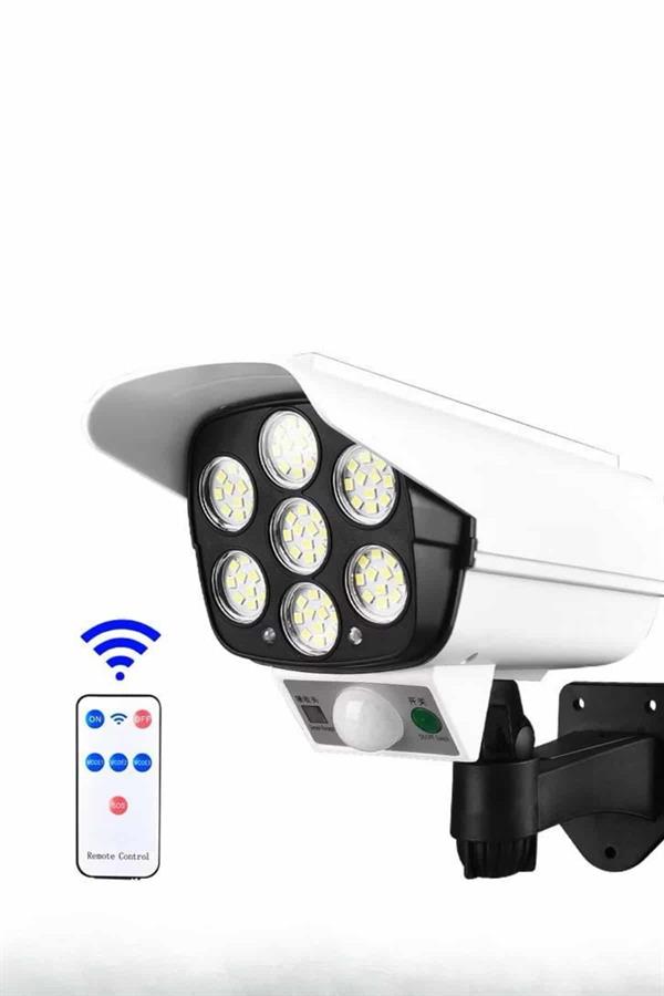 Bahçe Aydınlatması Hareket Sensörlü Led Aydınlatma Kamera Görünümlü