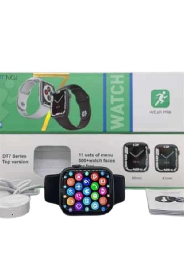 Akıllı Saat Wireless Şarj Yüksek Çözünürlüklü Müzik Dinleme Sesli Cevaplama - Görsel 2