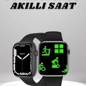 Akıllı Saat Tema Değiştirme Uyku ve Sağlık Takibi Sesli Asistan Bildirim Görme