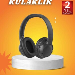 Kablosuz Bluetooth Kulaklık Kulak Üstü Mikrofonlu 5.0 Bluetooth ANC Özelliği
