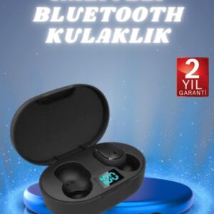 Kulaklık Dijital Göstergeli Bluetooth Bağlantılı Kablosuz Kulak İçi Mikrofonlu Dokunmatik Kontrol
