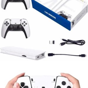 3D Çift Oyun Kollu 4K HD Ekran Nostaljik 20.000 Oyunlu Beyaz Game Box