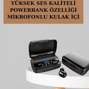Yeni Nesil TWS Kablosuz Kulaklık Güçlü Batarya Yüksek Kalite Bluetooth 5.0 ANC Özelliği
