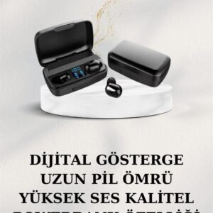 Dijital Göstergeli Bluetooth Kulaklık Kablosuz TWS Stereo Bluetooth 5.0