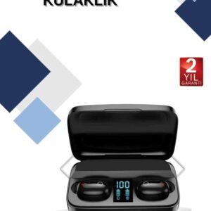 Dijital Göstergeli Bluetooth Kulaklık Kablosuz TWS Stereo Bluetooth 5.0