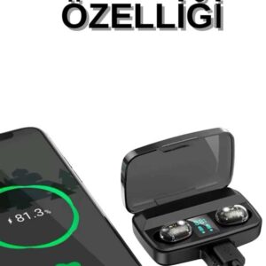 Dijital Göstergeli Bluetooth Kulaklık Kablosuz TWS Stereo Bluetooth 5.0