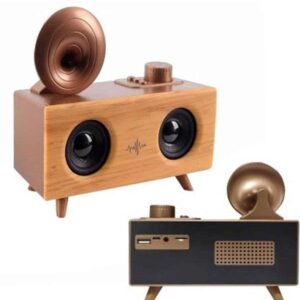 Nostaljik Radyo Bluetooth Bağlantılı Şarjlı Yüksek Ses Kaliteli