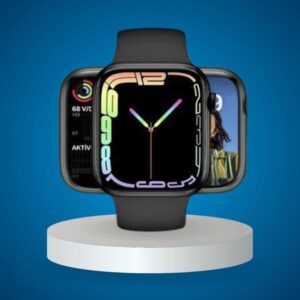 Ekranlı Yeni Nesil Pro Kulaklık ve Akıllı Saat Kampanyası Kulak İçi Mikrofonlu