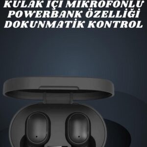 Çift Kulaklık Kampanyası Dokunmatik Kontrol Kulak İçi Yüksek Ses Kaliteli Mikrofonlu