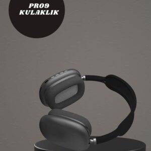 Kulak Üstü Kulaklık Pro9 ve Yeni Nesil Akıllı Saat Android ve İOS Uyumlu ANC Özelliği