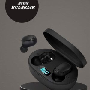 Dijital Göstergeli Kulaklık ve 7 Kordonlu Akıllı Saat Android ve İOS Uyumlu Uyku Takibi Sesli Görüşme