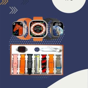 Aynalı Bluetooth Kulaklık ve 7 Kordonlu Akıllı Saat Dijital Göstergeli Uzun Pil Ömrü