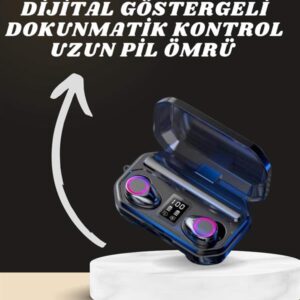 Yeni Nesil Akıllı Saat ve Bluetooth Kulaklık Kampanyası Dijital Göstergeli Powerbankli