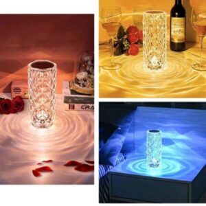 Sevgililer Günü İçin Hediye Kristal Lamba Sevgiliye Hediye USB Şarjlı Gece Lambası
