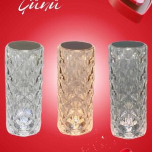 Sevgililer Günü İçin Hediye Kristal Lamba Sevgiliye Hediye USB Şarjlı Gece Lambası