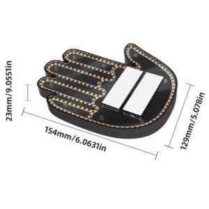 Led Işık El İşareti Araç Camı İçin Uzaktan Kumandalı