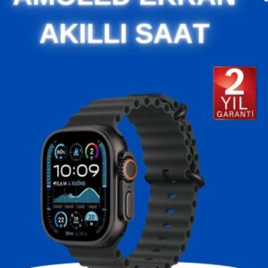 Akıllı Saat Bluetooth Bağlantılı NFC ve GPS Uyumlu Nabız Ölçer Sesli Görüşme