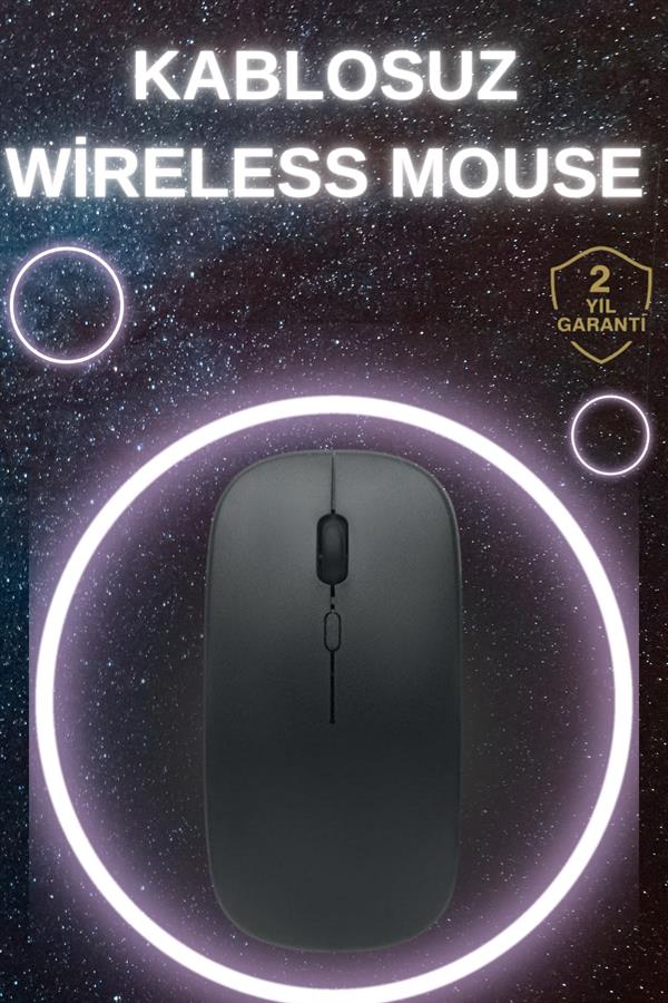Profesyonel Mouse Wireless Oyuncu Faresi Bluetooth Bağlantılı - Görsel 2