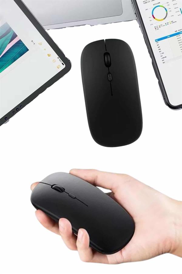 Profesyonel Mouse Wireless Oyuncu Faresi Bluetooth Bağlantılı - Görsel 4