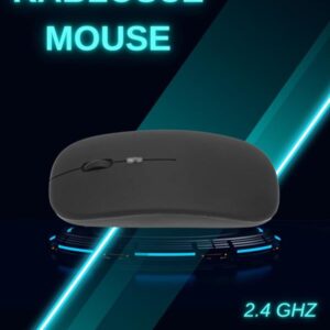 Siyah Wireless Kablosuz Sessiz Mouse Bluetooth Bağlantılı