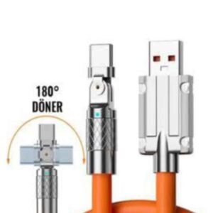 3 İn 1 Süper Hızlı Şarj Kablosu Android ve İOS Uyumlu Silikon Şarj Kablosu