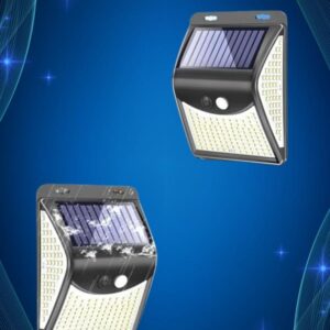 Solar Sensörlü Duvar Lambası Bahçe Lamba 20 Led Işık
