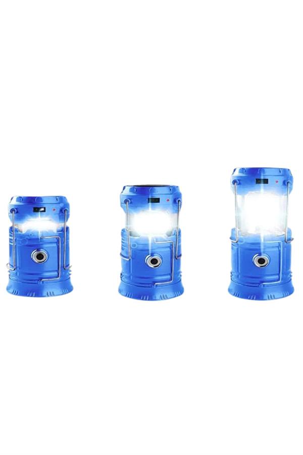 Kamp Lambası El Feneri Askılı Büyük Boy USB Şarjlı Işıldak - Görsel 3