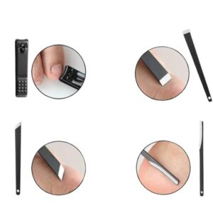 17 Parça Manikür Seti Taşınabilir Özel Çantalı El ve Ayak Bakımı Tırnak Batığı Temizleme