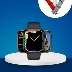 Akıllı Saat Arama Görüşme Bildirim Görme Uyku ve Sağlık Takibi Nabız Ölçer 3 Kordon Hediyeli