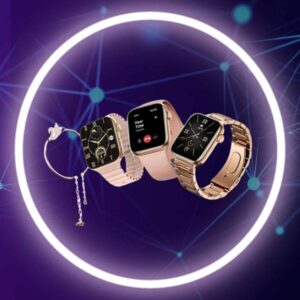 3 Kordonlu Dokunmatik Ekran Akıllı Saat ve 2.Nesil Kablosuz Bluetooth Kulaklık ANC/ENC