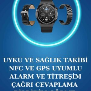 Akıllı Saat ve Kulaklık Seti Bildirim Görme Arama Cevaplama ANC Özelliği