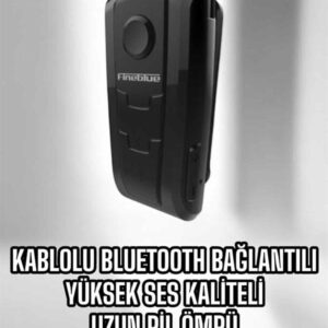 Tüm Telefonlara Uyumlu Mikrofonlu Titreşimli Makaralı Bluetooth Kulakiçi Kulaklık
