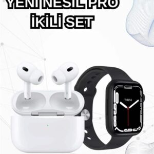 2025 Model Akıllı Saat ve Yeni Nesil Pro Bluetooth Kulaklık TWS Yüksek Ses Kaliteli