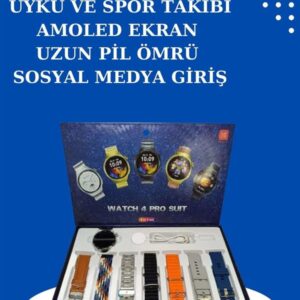 2025 Model Akıllı Saat ve 2.Nesil TWS Bluetooth Kulaklık Yüksek Ses Kaliteli