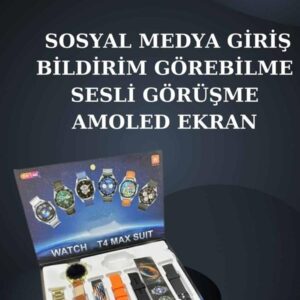 2025 Model Akıllı Saat ve Yeni Nesil Pro Bluetooth Kulaklık ANC Özelliği