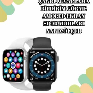 2025 Model Akıllı Saat ve Bluetooth Kulaklık 5.0 Bluetooth Bağlantılı Dokunmatik Ekran