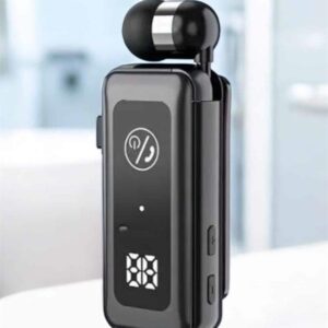 Kablolu Makaralı Bluetooth Kulaklık Uzun Pil Ömrü Dijital Göstergeli