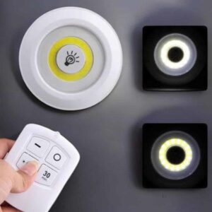 Mutfak Dolap Altı Işığı Uzaktan Kumandalı Yapışkanlı Kablosuz Pilli