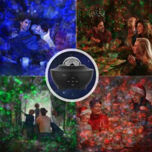 Yıldızlı gökyüzü Projektörü Uzaktan kumandalı Çocuklara Özel Şarjlı