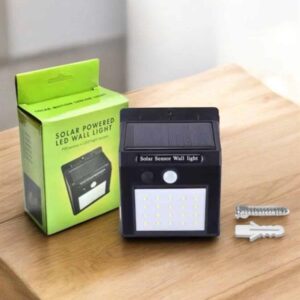 Solar Güneş Enerji Panelli Sensörlü Lamba Enerji Tasarruflu